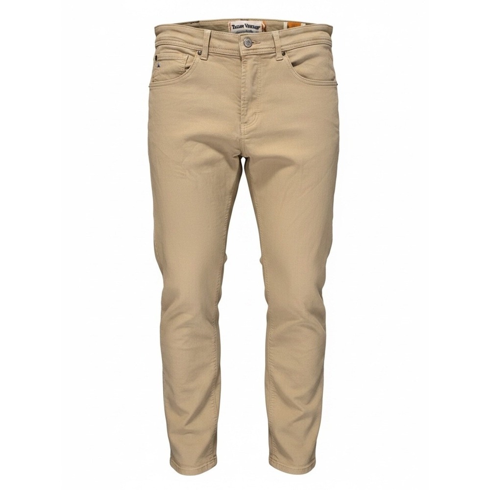 Tailor Vintage Mens Khaki Slim Chino Pants.36x30. Button closure. Great shape 😊